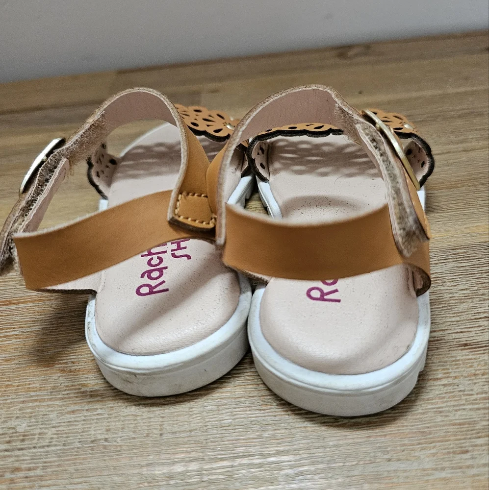 RACHEL SHOES Lil Palmer Infant/Toddler Tan  Sandals, Shoes